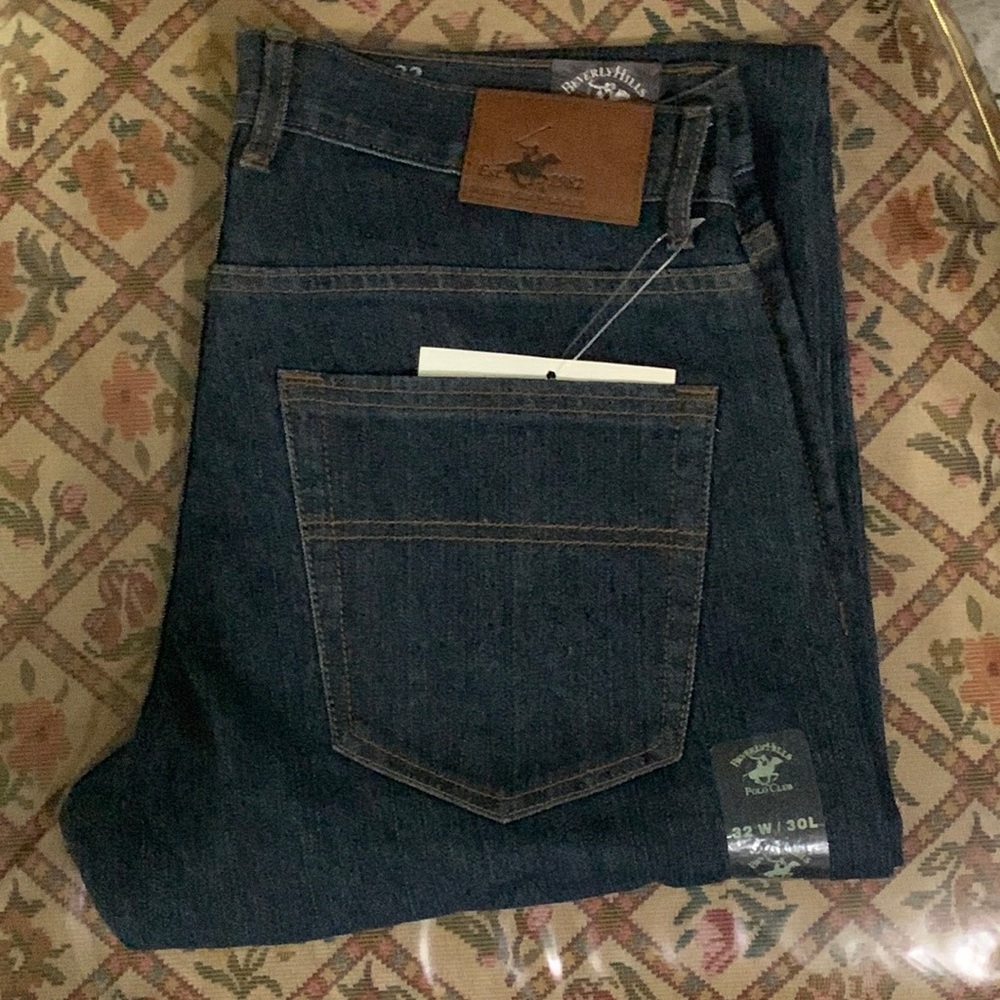 Beverly Hills Polo Club Blue Denim Slim Fit Jeans